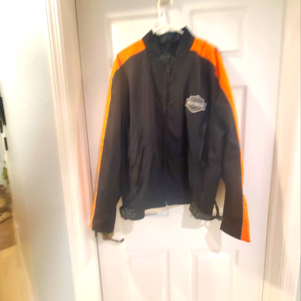 No Label XLarge Black riding jacket plus black vest  First Classics Xlarge